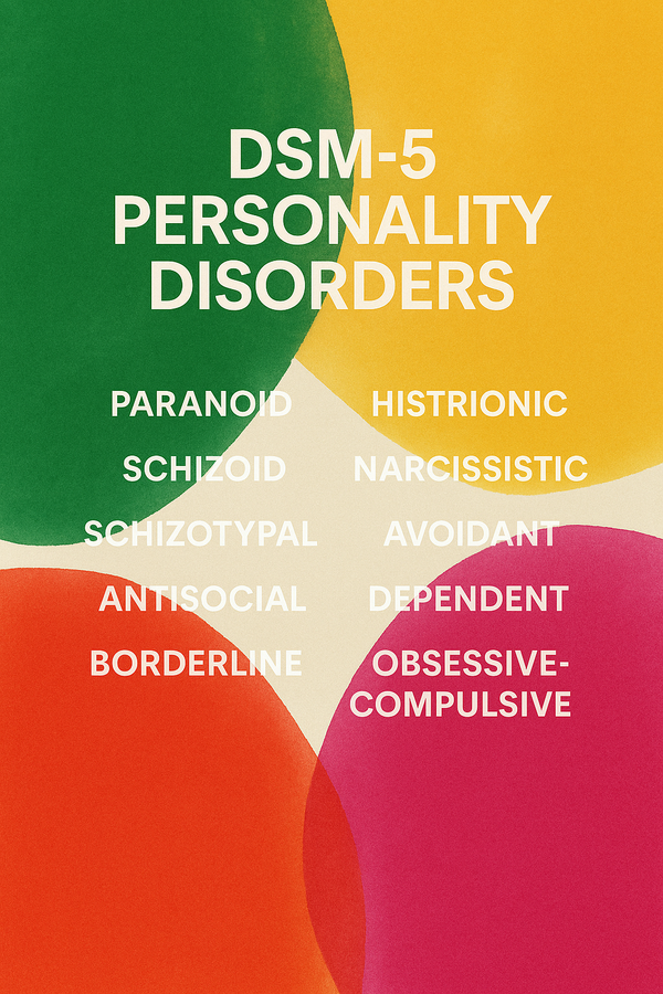 DSM-5-TR Personality Disorders